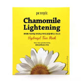 PETITFEE Chamomile Lightening Hydrogel Face Mask - 5pcs